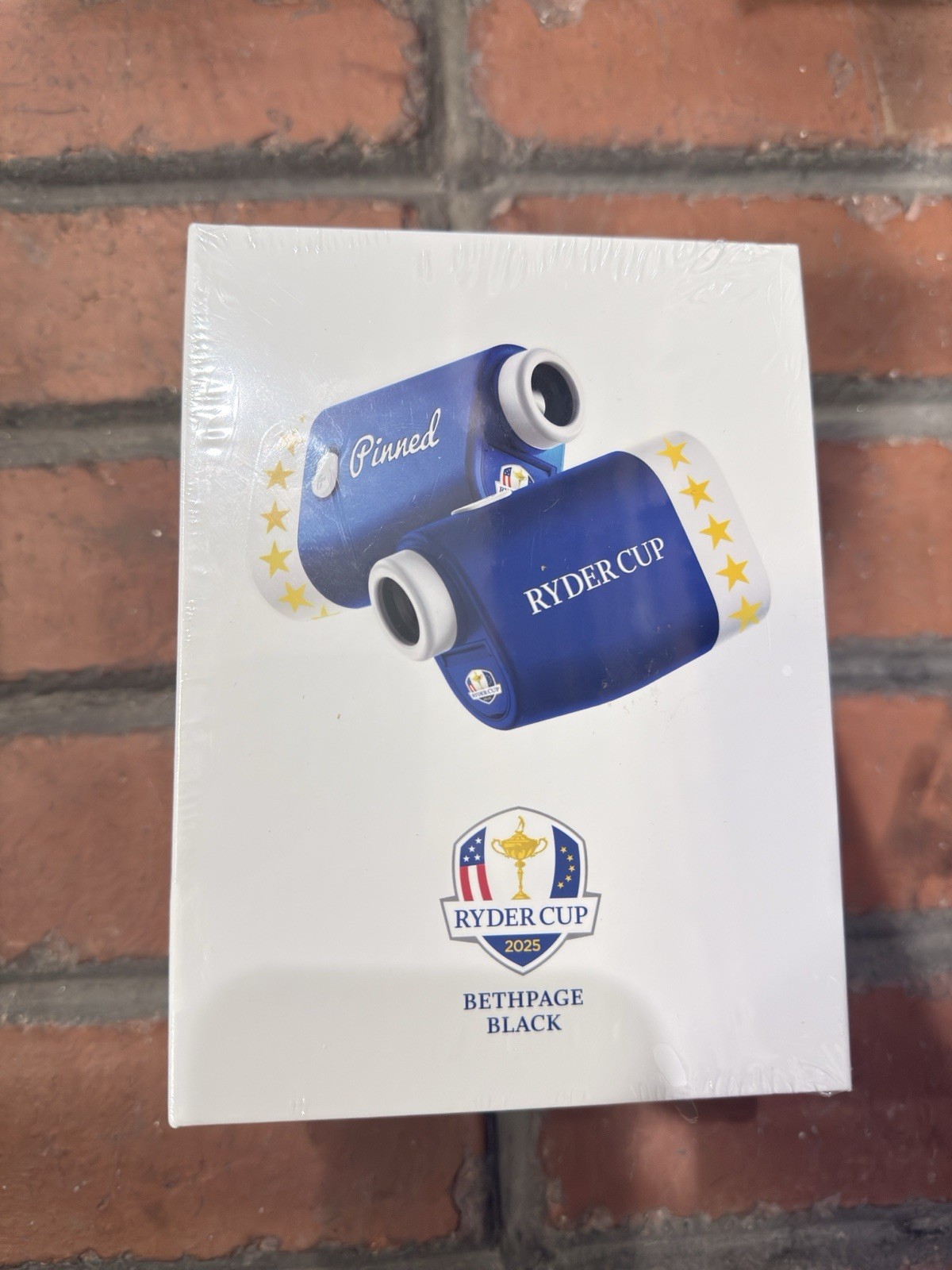 Pinned Prism+ Golf Rangefinder Blue Slope USB-C Magnet Tournament Legal 4K