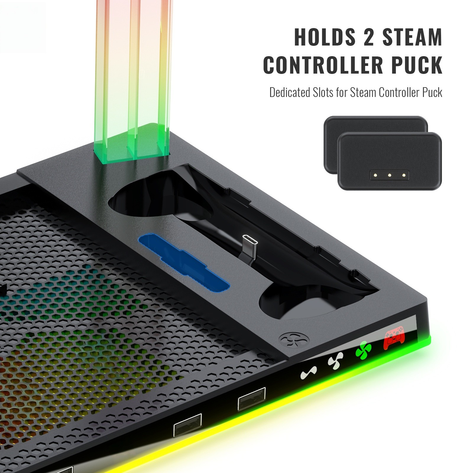 Charging dock for Steam Machines that doubles as for Steam Controller stand