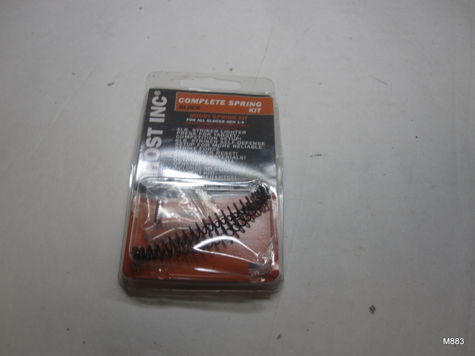 Ghost Complete Spring Kit for Glock 17 19 21 22 23 26 36 42 43 Gen 1-5 GHO-GCSCK