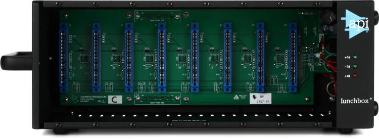 API 500-8 8-slot 500 Series Lunchbox