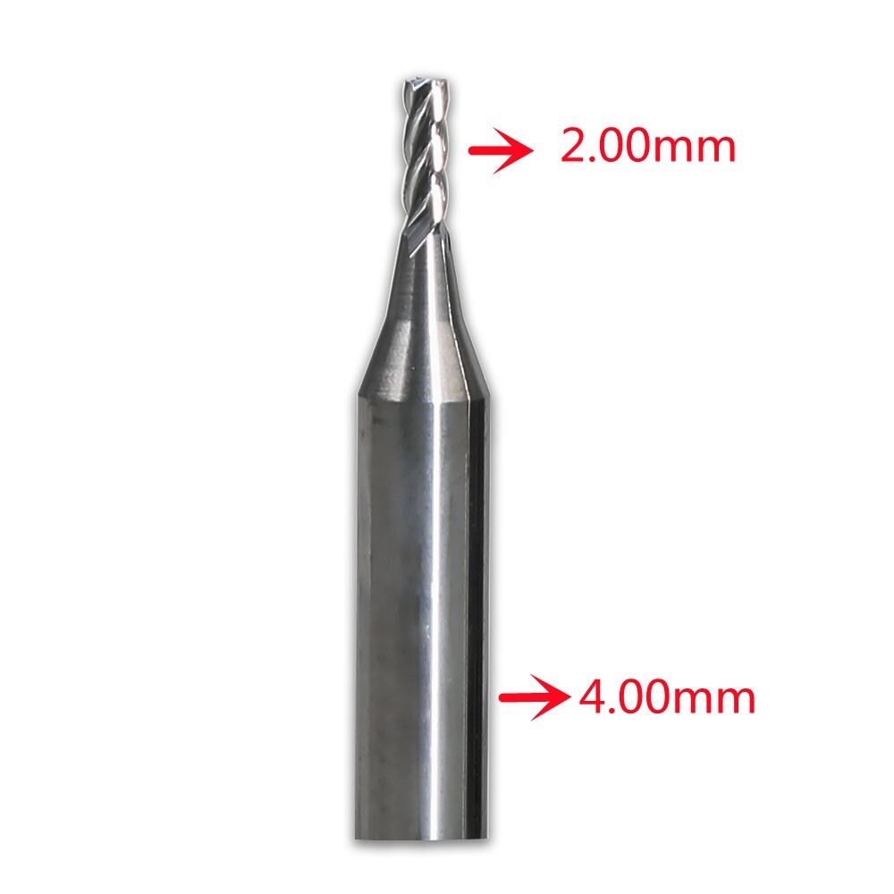 Carbide 2.0mm Cutter D4 for 2M2 Tank Automatic Car Key Machine (New Model)