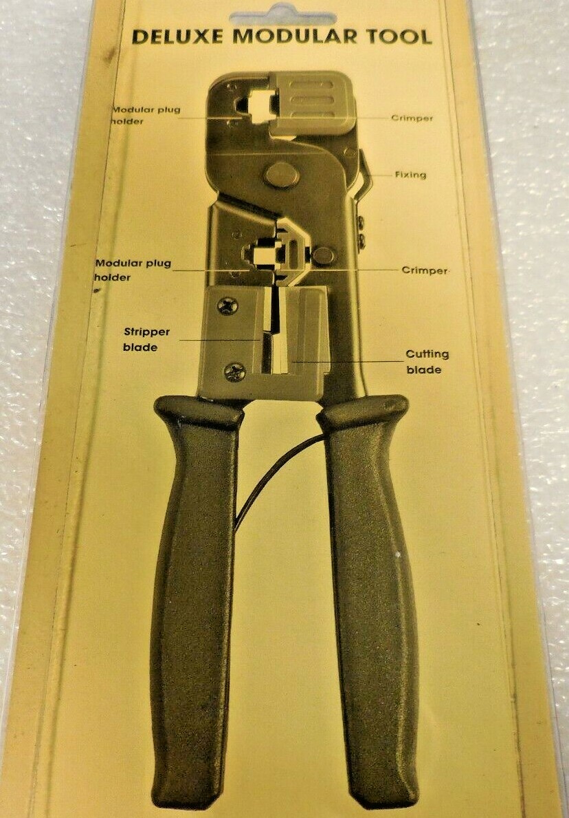 SPC Technology Type 2045 Modular Crimp Tool RJ-46(&D) RJ-86(&D) "NEW"