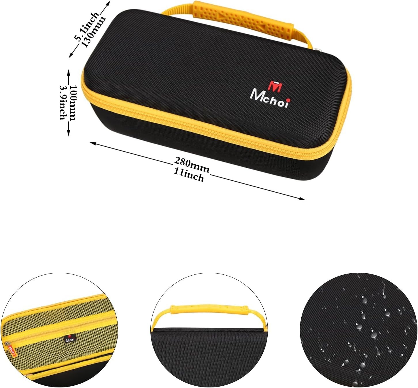Hard Case Suitable for DEWALT DCF850B 20V Cordless Brushless Compact 1/4'' Impac