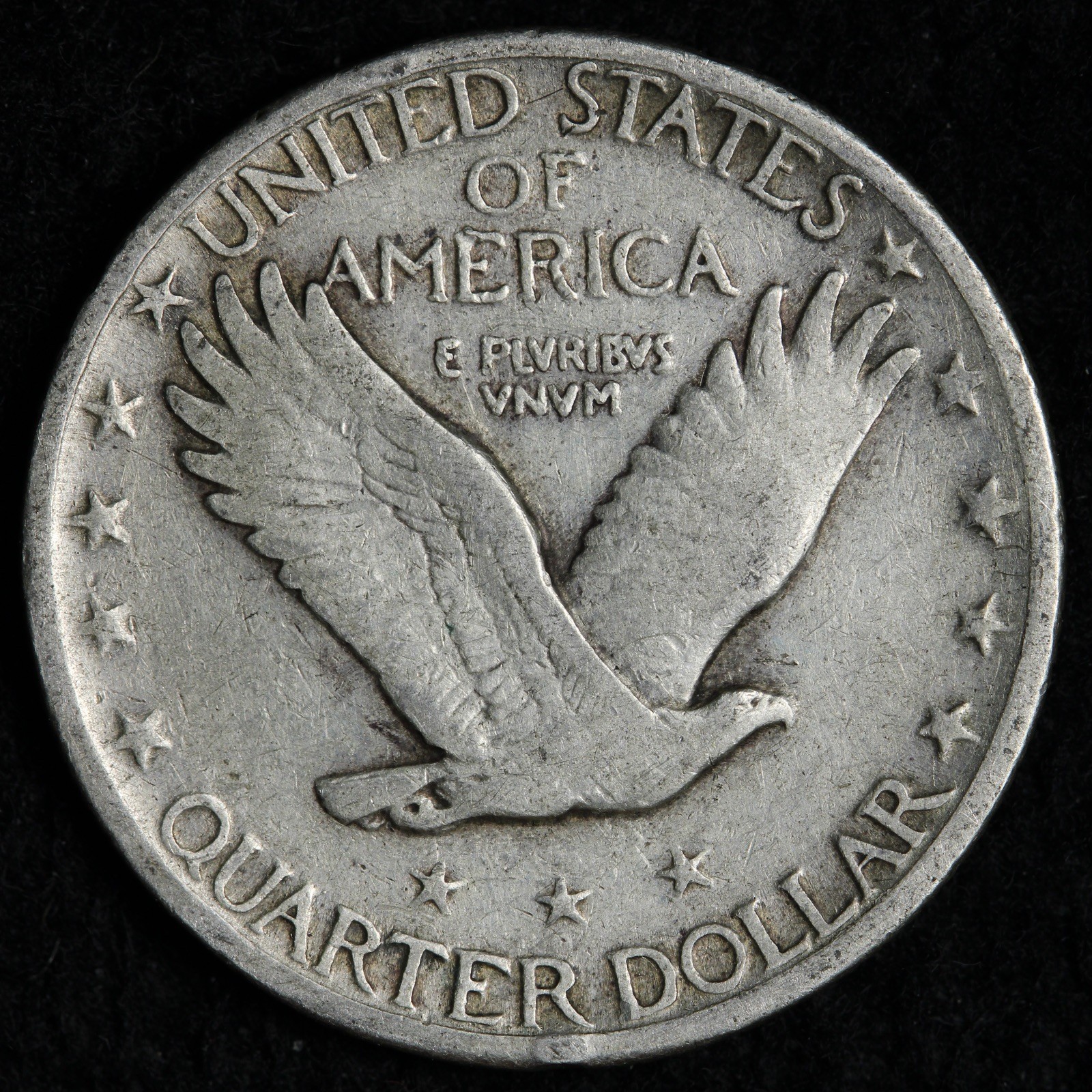 1929 Standing Liberty Silver Quarter XF E318 IOUA