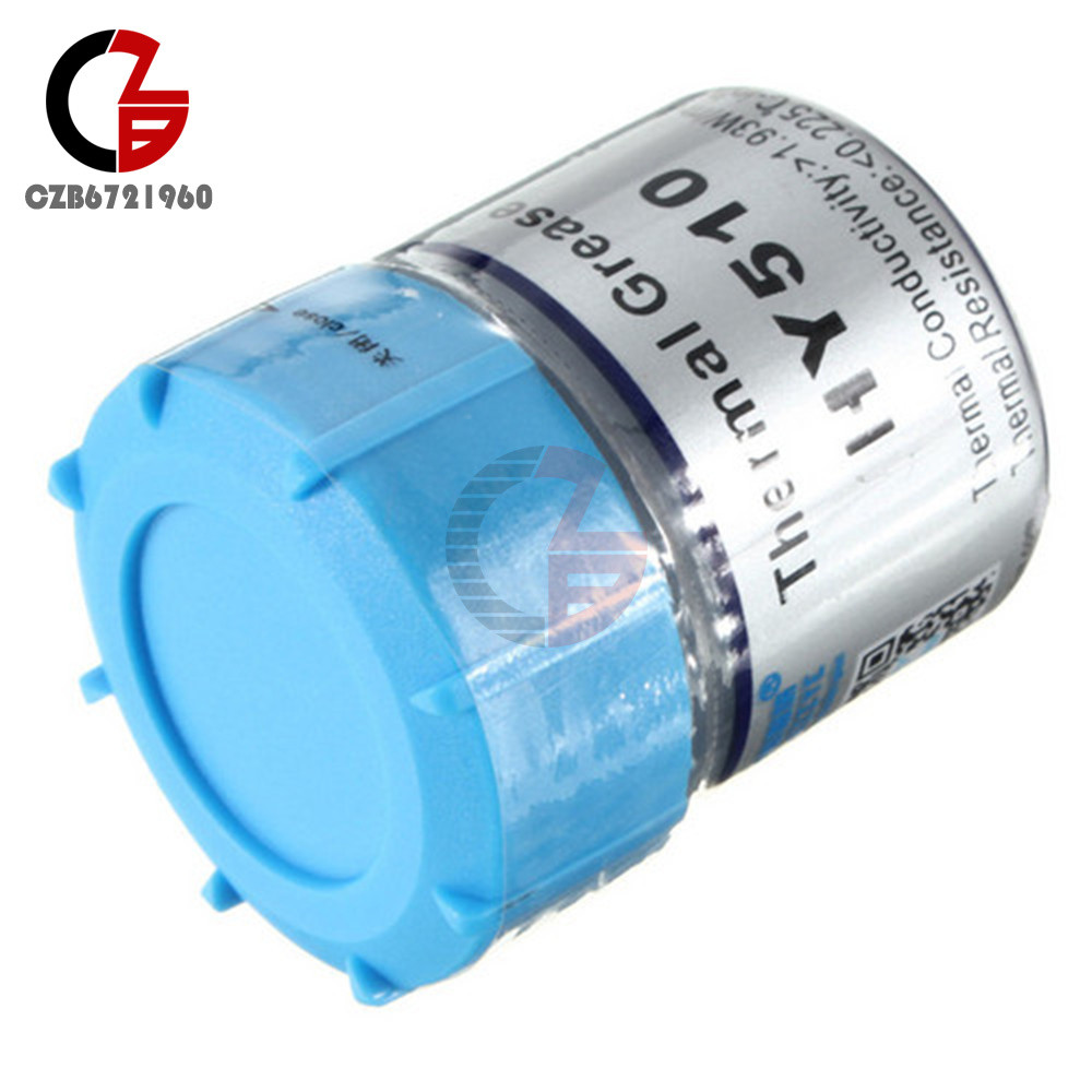 10pcs 20g Grey HY510 Thermal Conductive Grease Paste GPU CPU LED Chipset Cooling