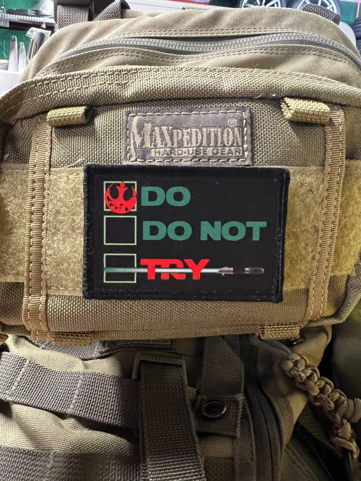 Star Wars Everything's Under Control Situation Normal Han Solo Morale Patch.