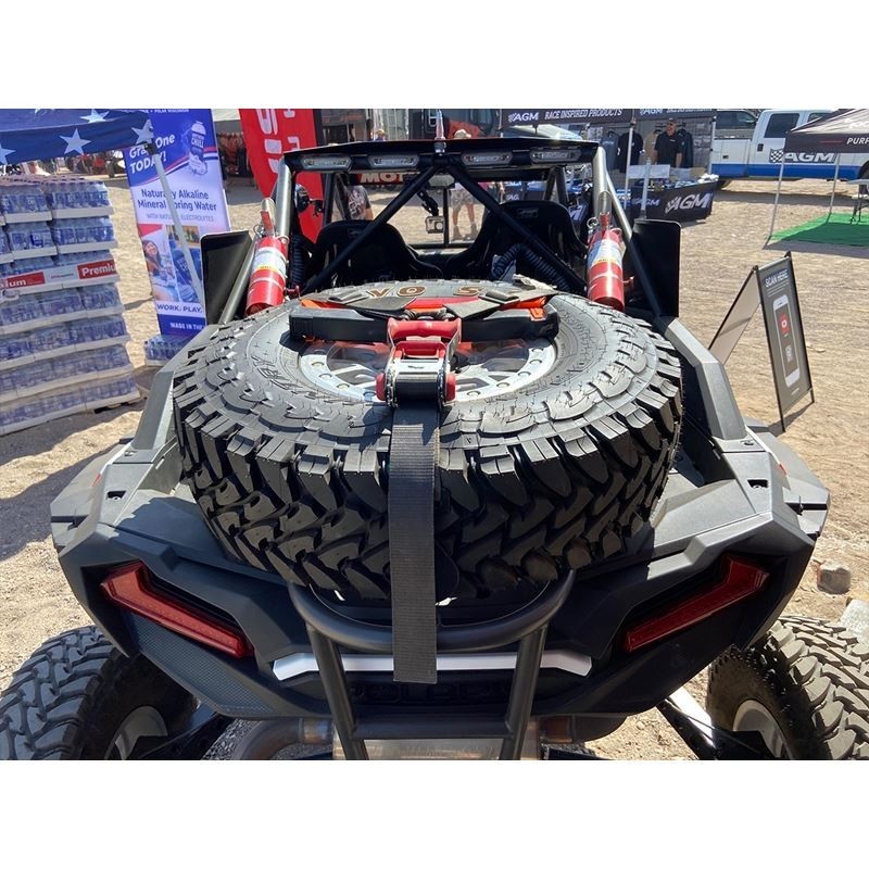 SpeedStrap 1.5" 3-Point Spare Tire Tie-Down with Twisted Snap Hooks - 15590-US