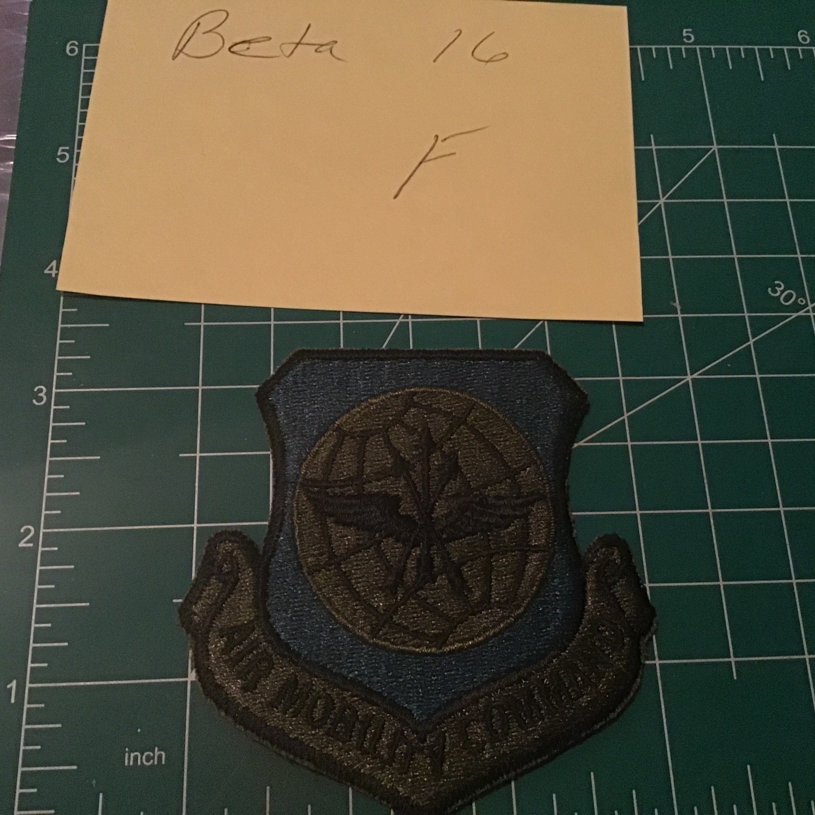 USAF AIR FORCE Subdued Patch AIR MOBILITY COMMAND shield Squadron