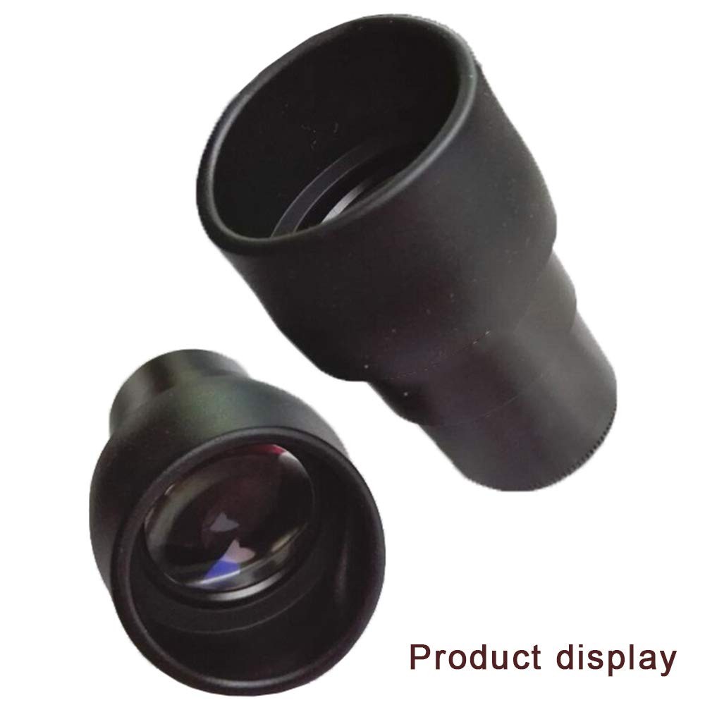 LTKJ 2PCS 34 mm Inner Diameter Eye Guards Microscope Telescope 34 mm, Black