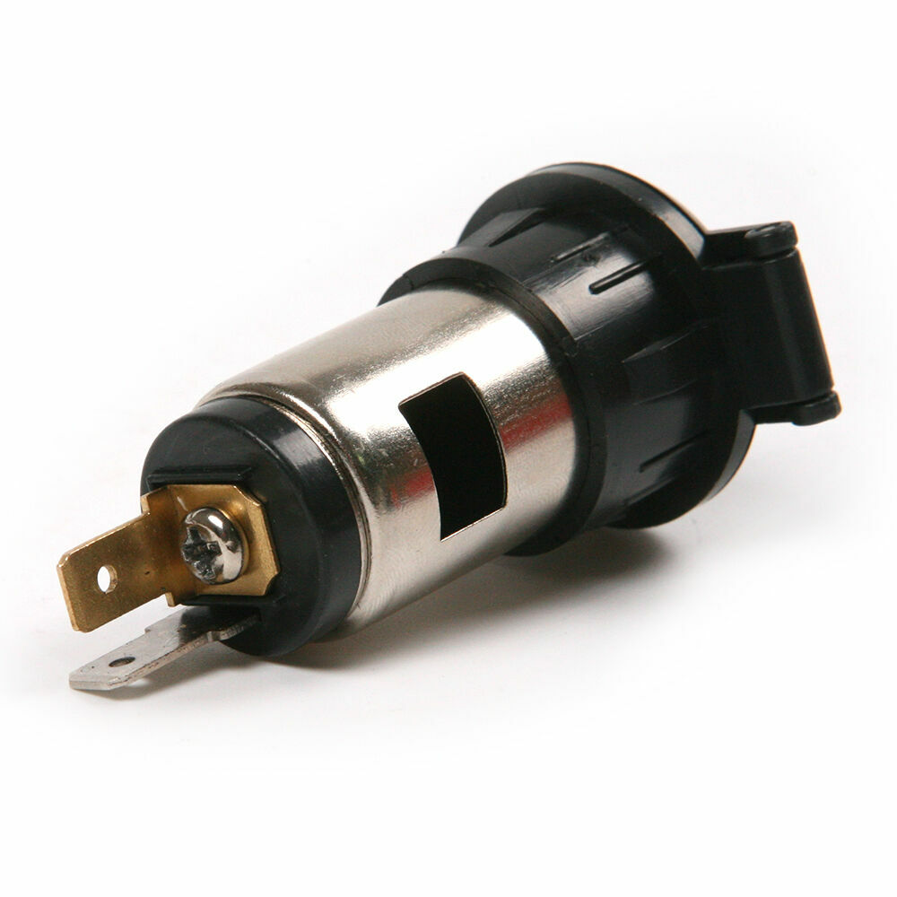 2pcs Car Cigarette Lighter Socket Plug Power Outlet Supply 12V/120W Voltmeter