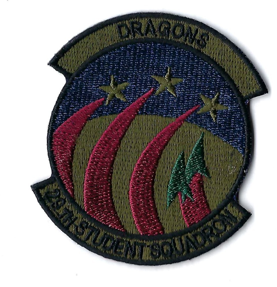 PATCH USAF 29th STUDENT SQUADRON DRAGONS  MAXWELL AFB     M-42