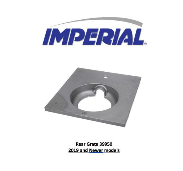 Imperial 39670 Grate, Rear, Bottom, IR