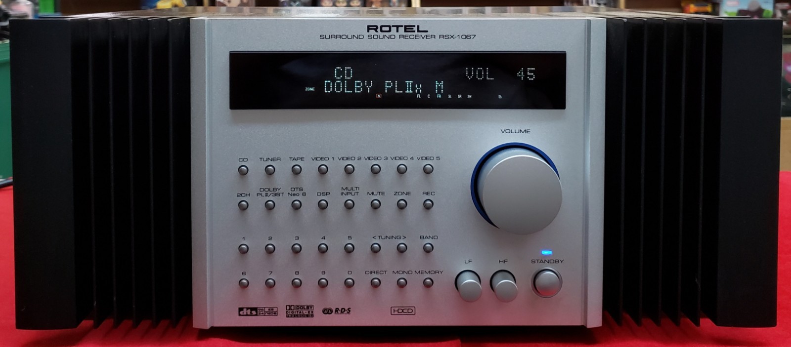 Rotel RSX-1067 7.1 Channel Surround Sound Stereo Receiver - RR-1050 - Ships Free