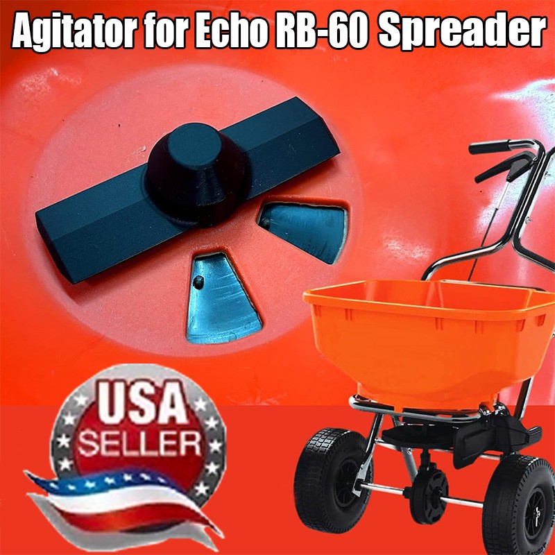 For Echo RB-60 Broadcast Spreader Upgraded Agitator Replacement Longer/Lower Arm