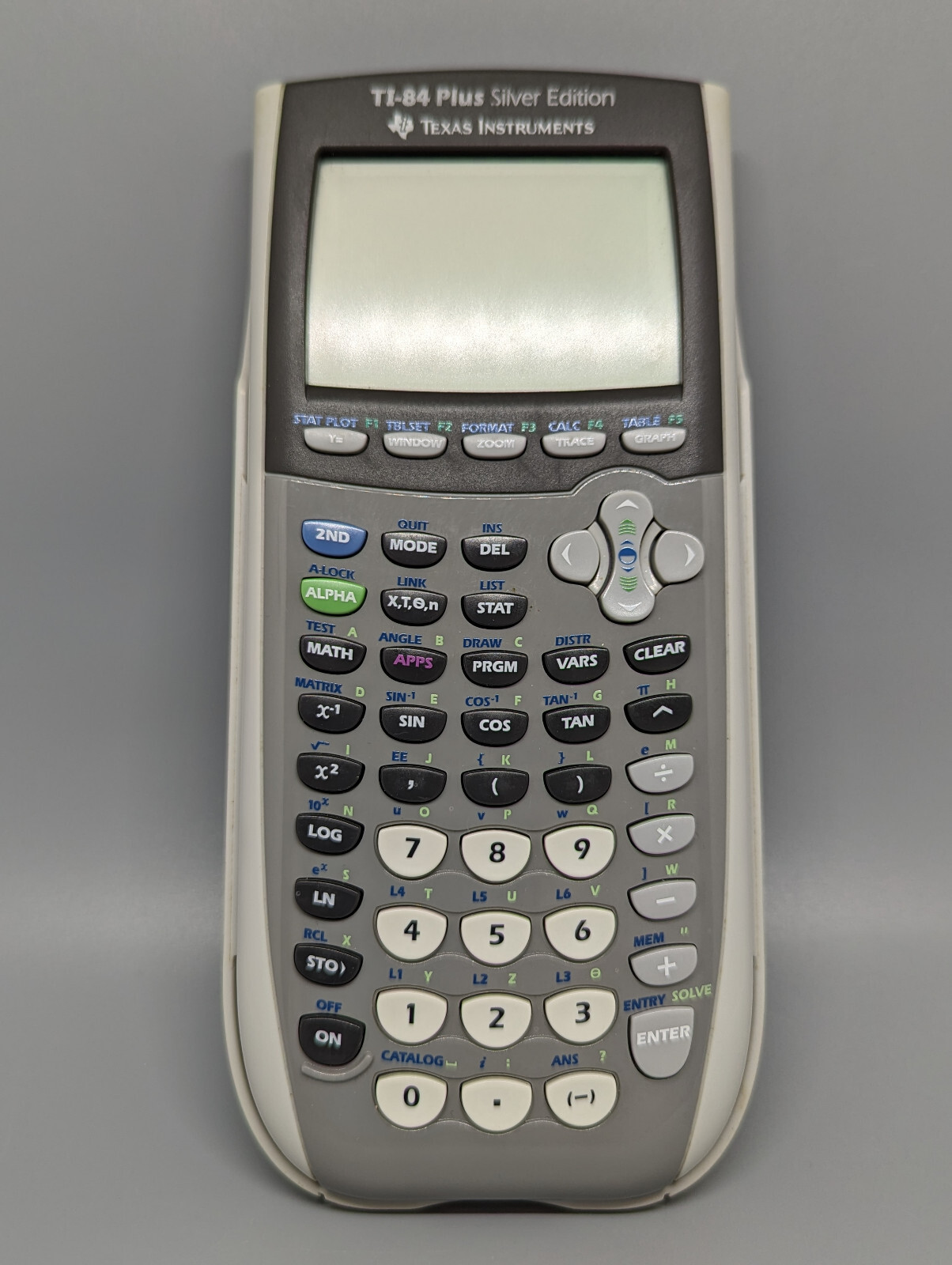 Texas Instruments TI-84 Plus Silver Edition Graphing Calculator (Tested/Working)