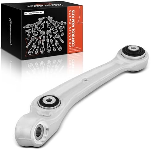 Front Left Forward Lower Control Arm, with Bushing, Compatible with Audi A8