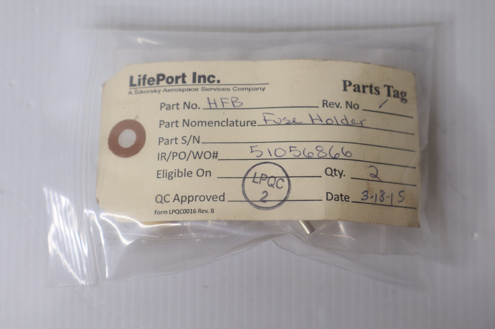 HBF Fuse Holder (NEW) 2 Pieces