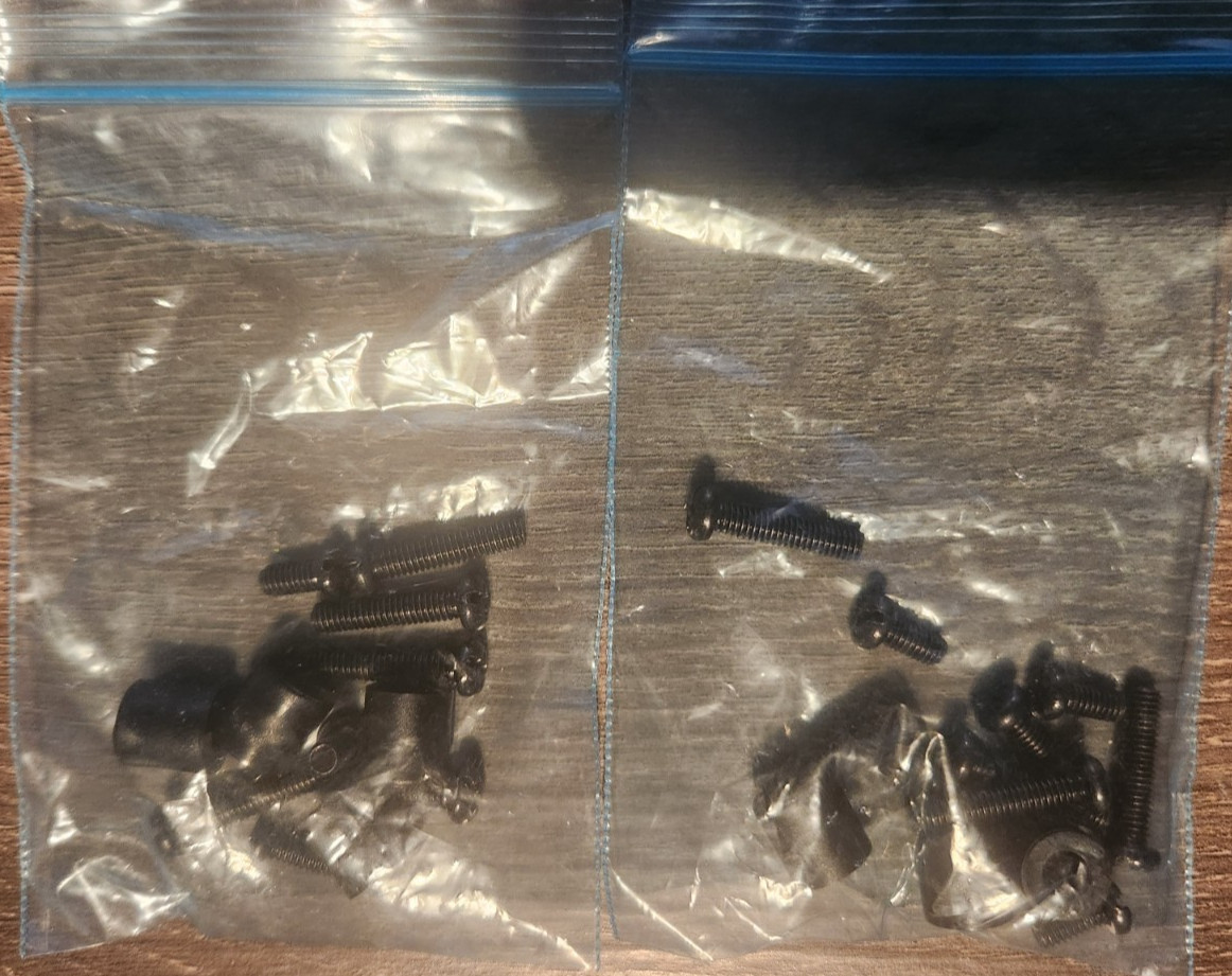 2 Sets Humanscale Monitor VESA Mounting Hardware Screw Set Univ Screw Length
