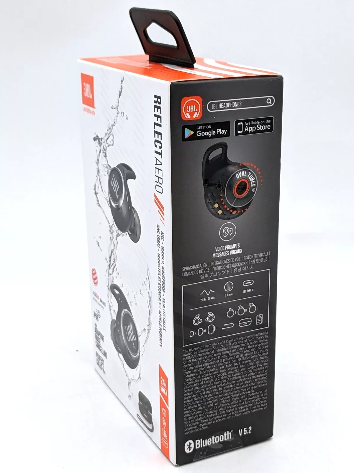 JBL Reflect Aero True Wireless Earbuds - Black - Active Noise Cancellation