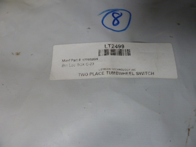Two Place EATON THUMBWHEEL SWITCH 177062GN AXCELIS