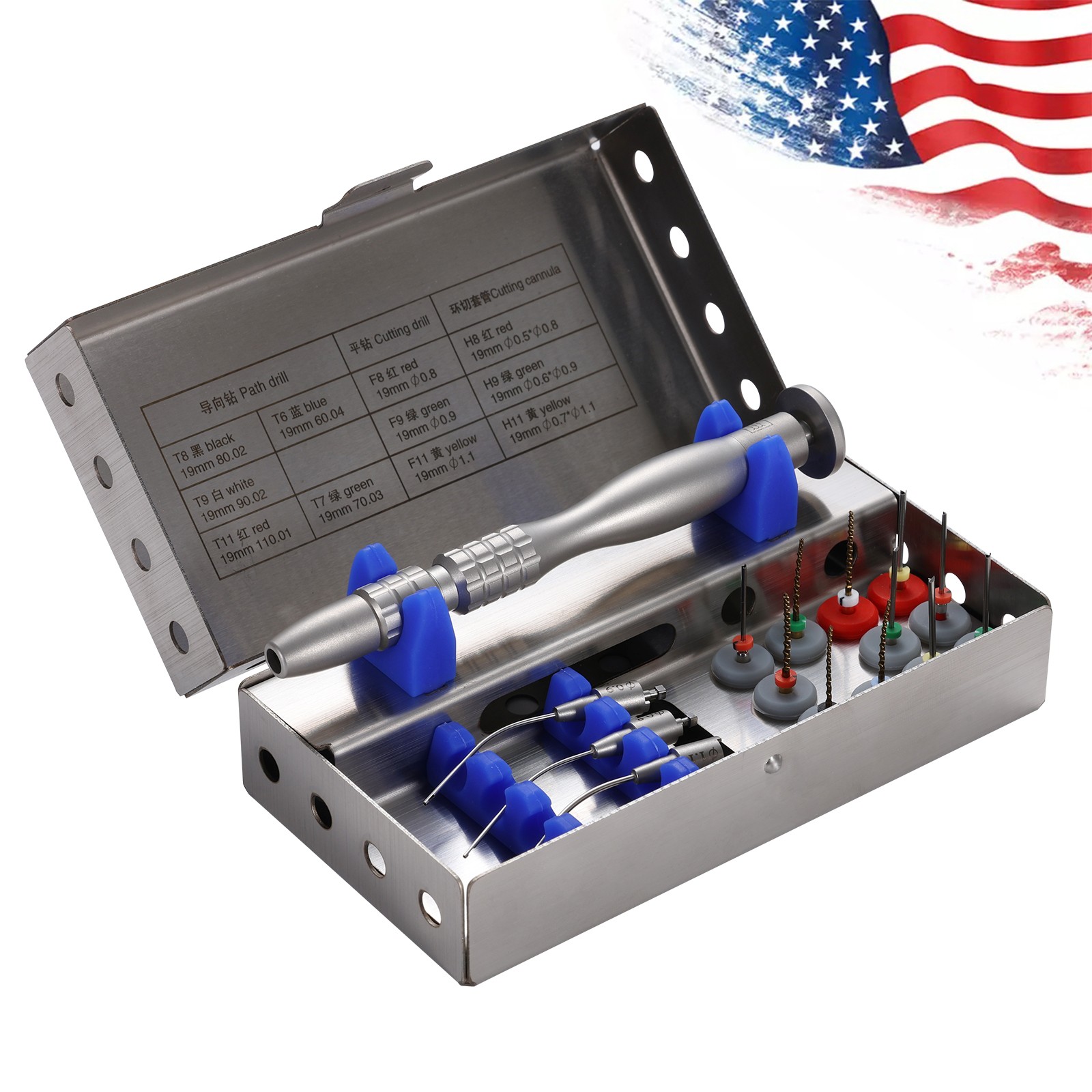 Dental Root Canal File Extractor Broken Files Removal Kit Endo Rescue Retrieval