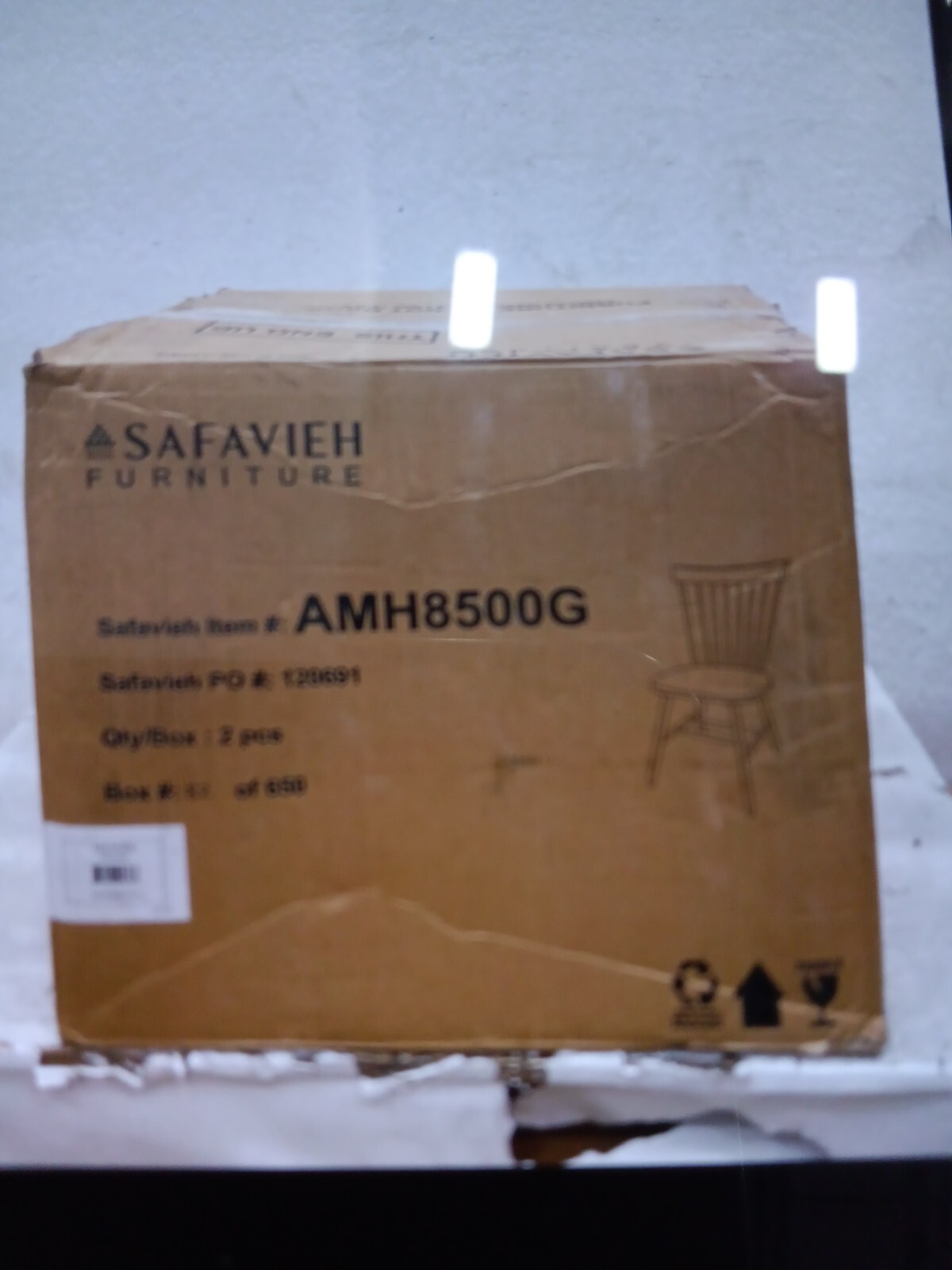 Safavieh PARKER SPINDEL SIDE CHAIR, Reduced Price 2172727910 AMH8500G