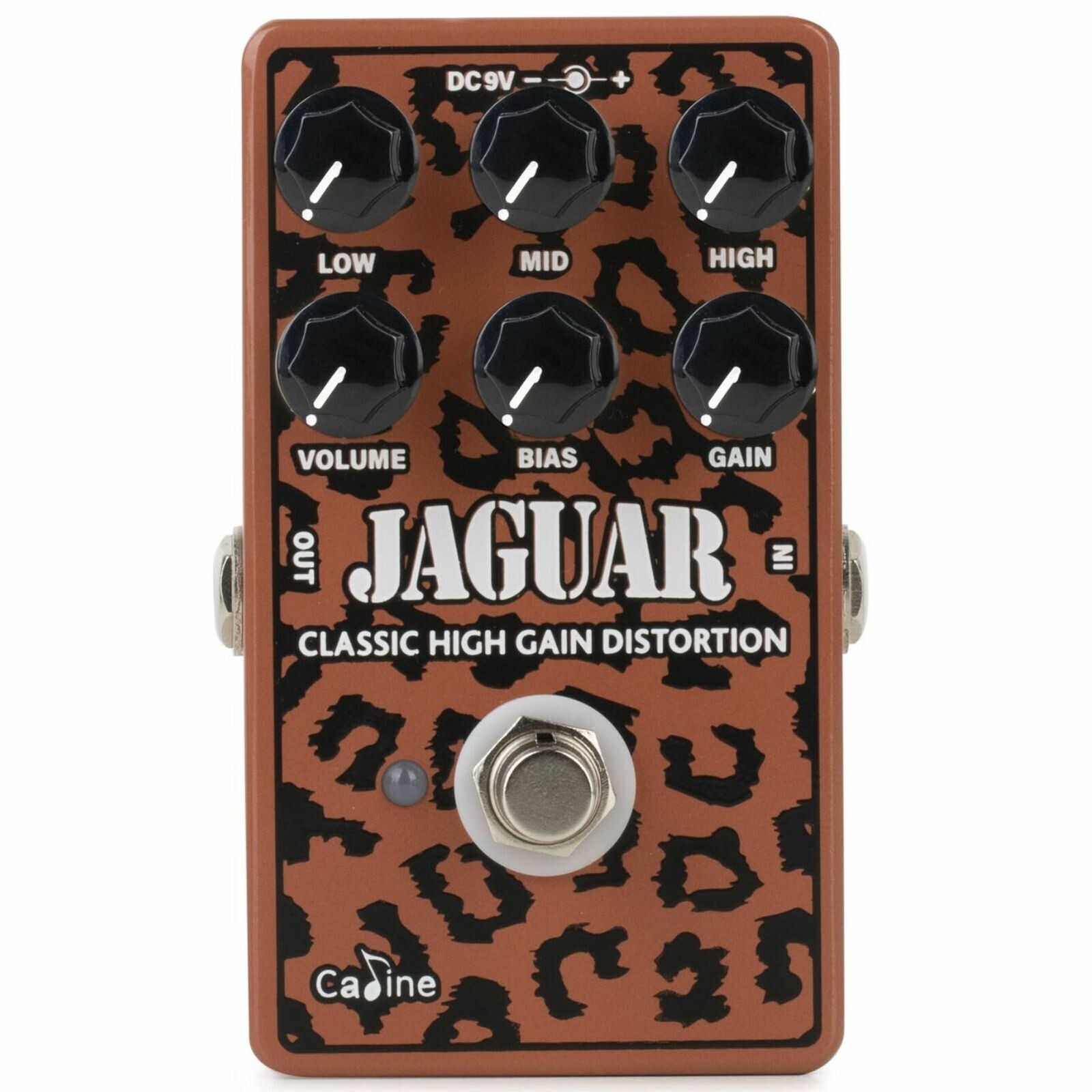 Caline CP-510 "JAGUAR" Distortion Guitar Effect Pedal True Bypass NEW!