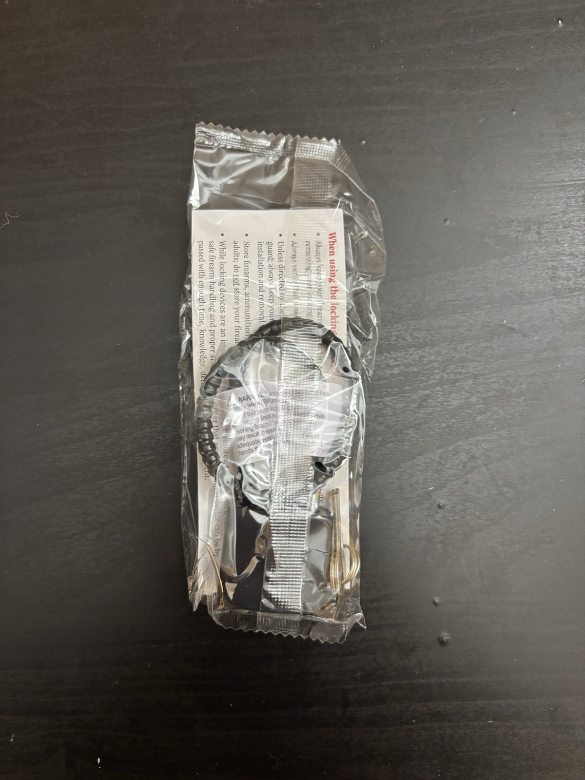 Ruger Cable Gun Lock. Gun Lock For Pistols, Rifles, And Shotguns. New Lock & Key