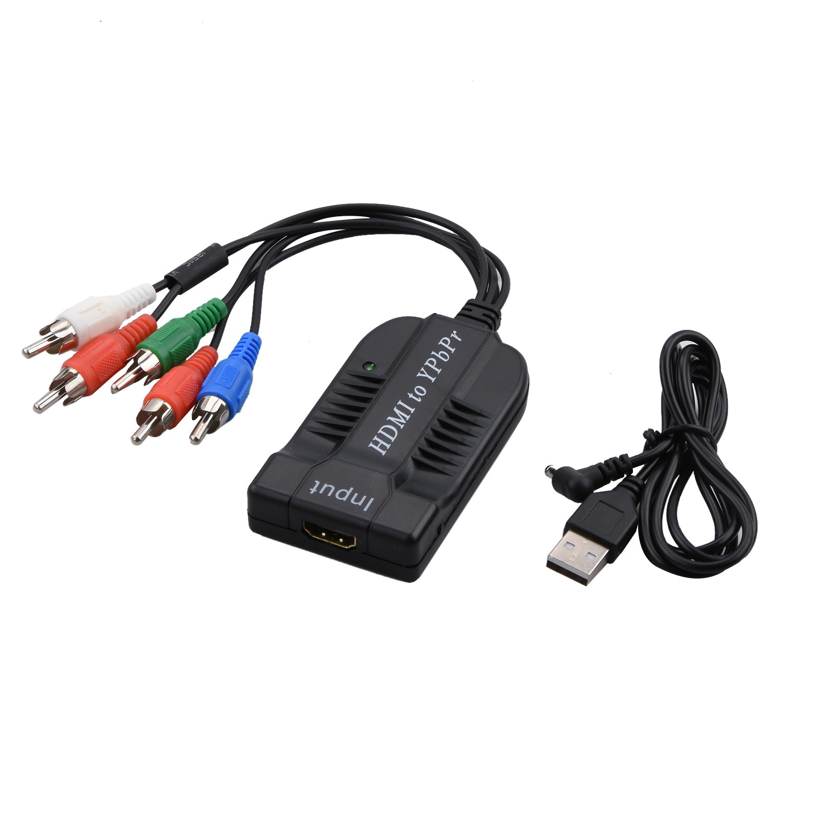HDMI to 1080P YPBPR Component Video 5RCA RGB Converter Adapter R/L Audio Output