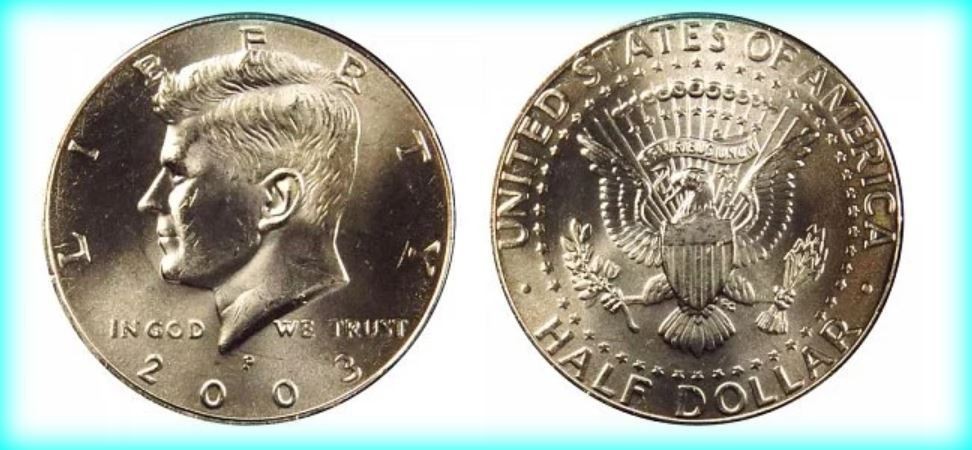 2003-P Kennedy Half Dollar ~ Choice BU MS UNC UNCIRCULATED 50c ~ US Coin
