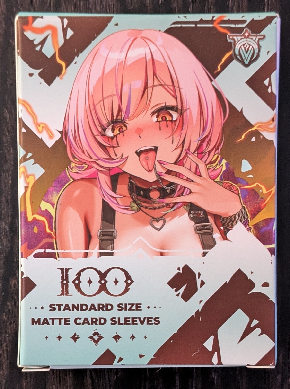Gamer Supps VCard Awakened Worlds VTuber Sleeves - FeFe || 100 Sleeves
