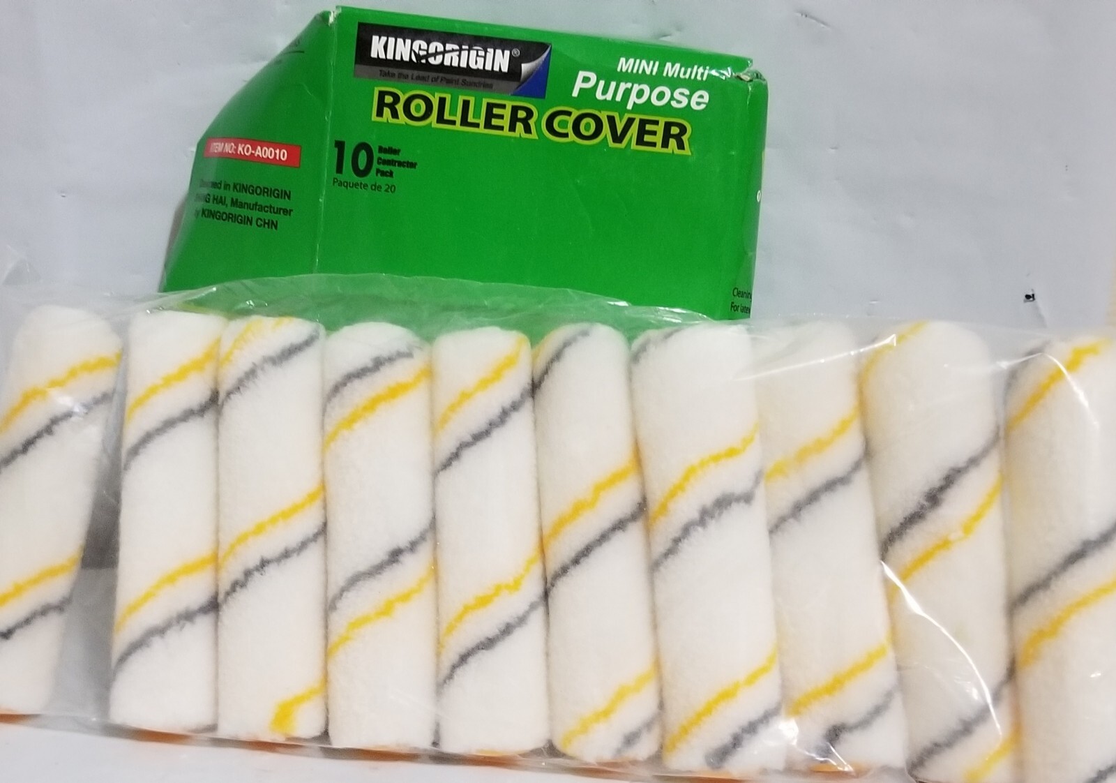 Kingorigin 10 Pack 4 inch Mini Multi Purpose Roller Cover