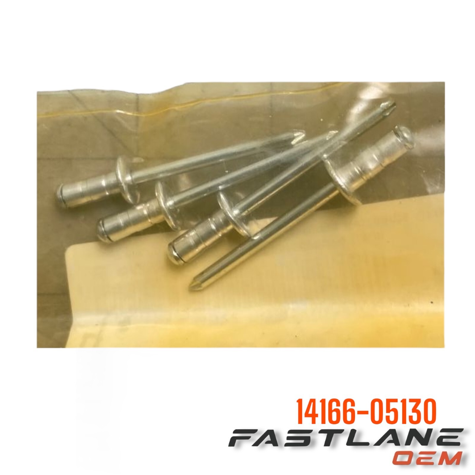 2008-2023 HYUNDAI SONATA/ELANTRA TOURIN RIVET-BLIND 4PCS SET NEW OEM 14166-05130