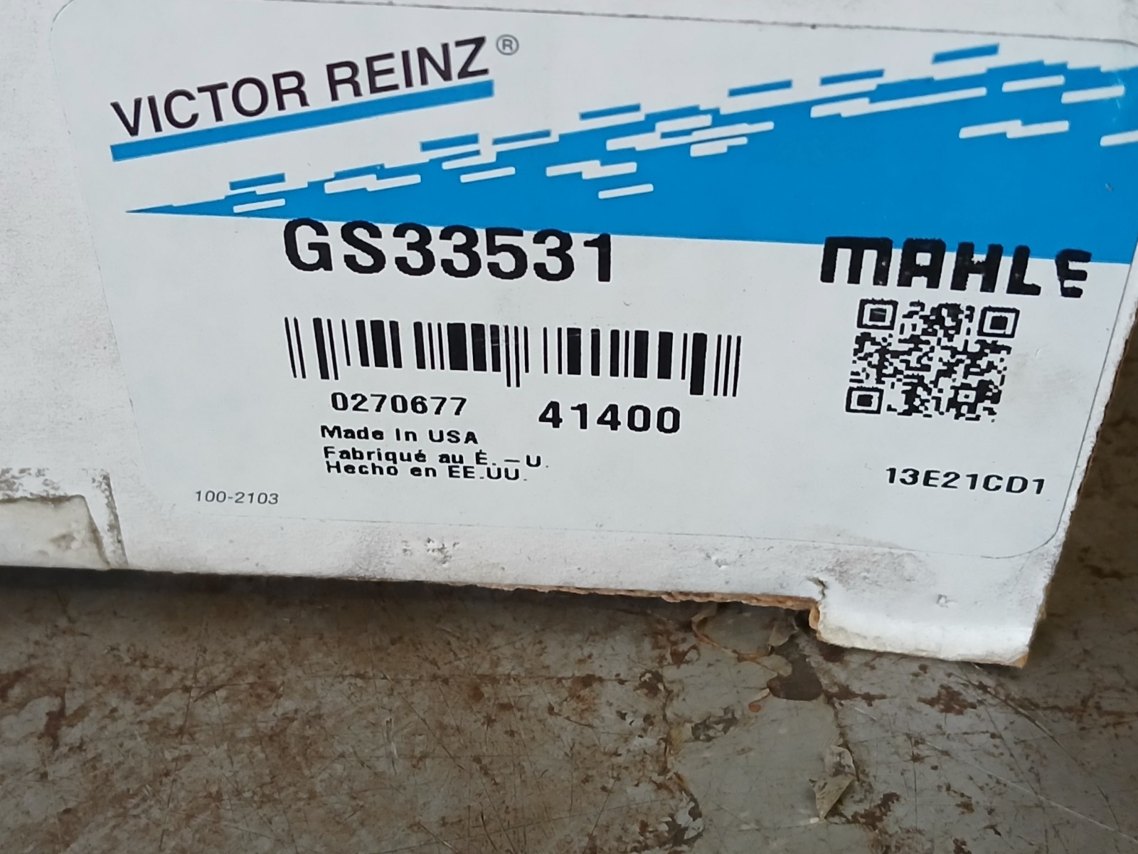 MAHLE ORIGINAL GS33531 Engine Cylinder Head Bolt Set