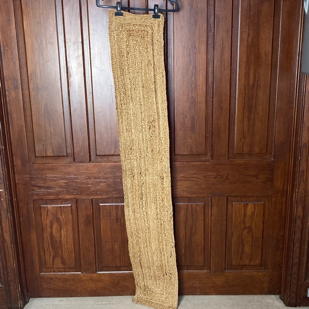 Jute Table Runner 72” by 12” Natural Tan