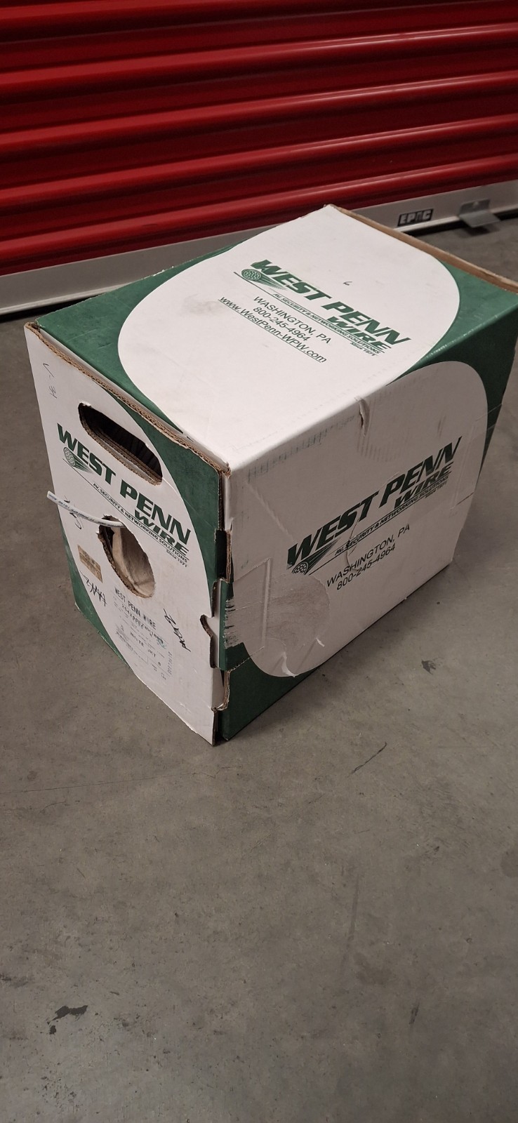 unshielded Cat-6 cable 429 ft
