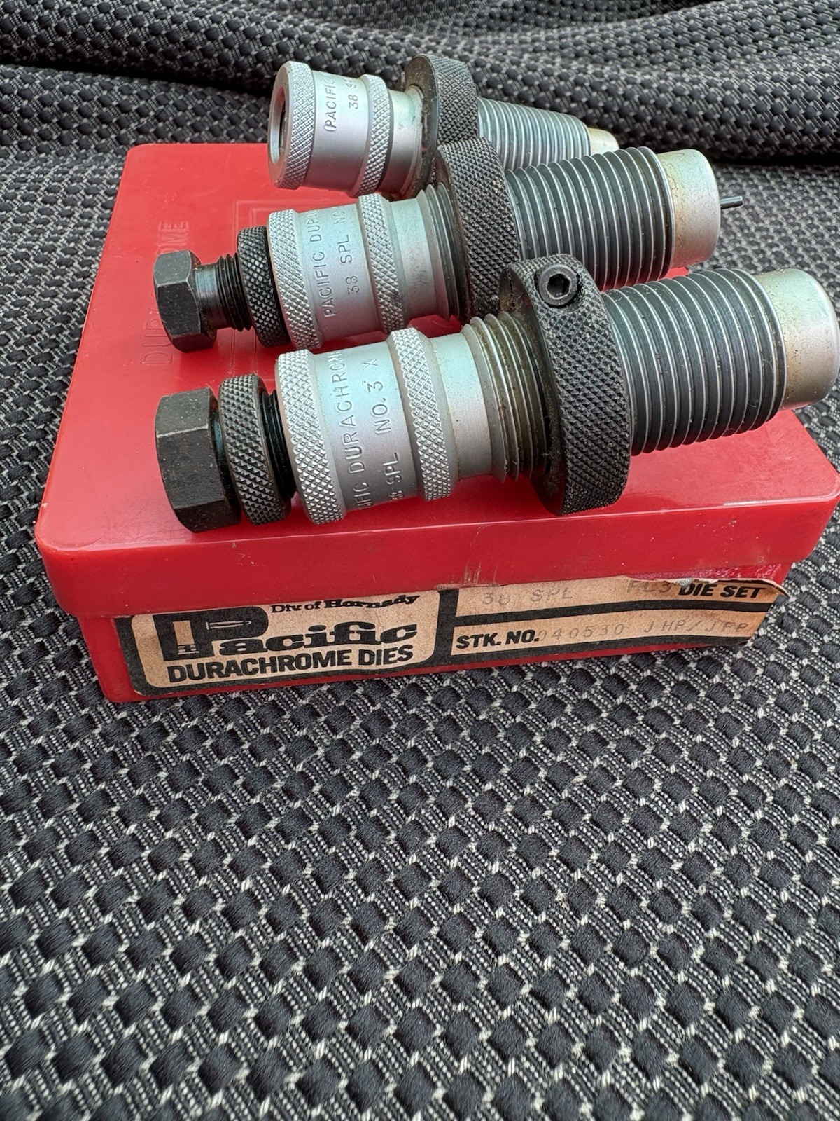 Pacific Durachrome .38 Spc 3-Die Set In Box