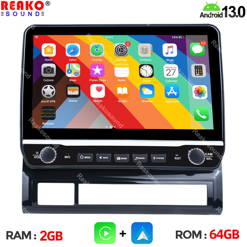 10.1'' Car Radio Stereo For Toyota Tacoma 2005-2013 Android 13 GPS WIFI Carplay
