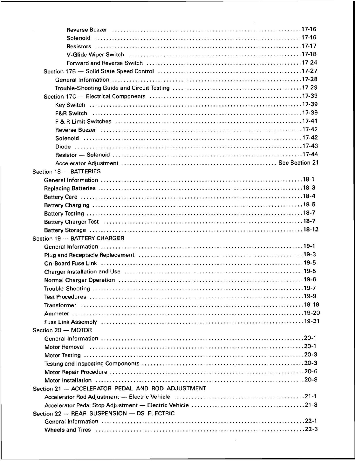 MAINTENANCE SERVICE REPAIR MANUAL FITS 1994 CLUB CAR DS GOLF CAR 1008B