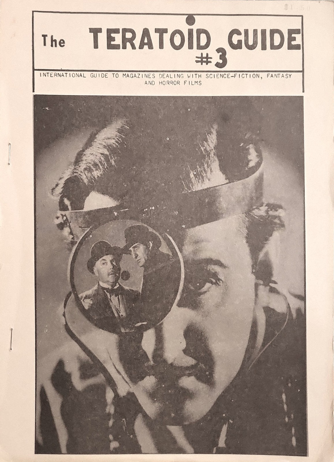 THE TERRATOID GUIDE Vol 1 #3 Fantasy Sci-fi Horror Film Magazines by Plum 1973