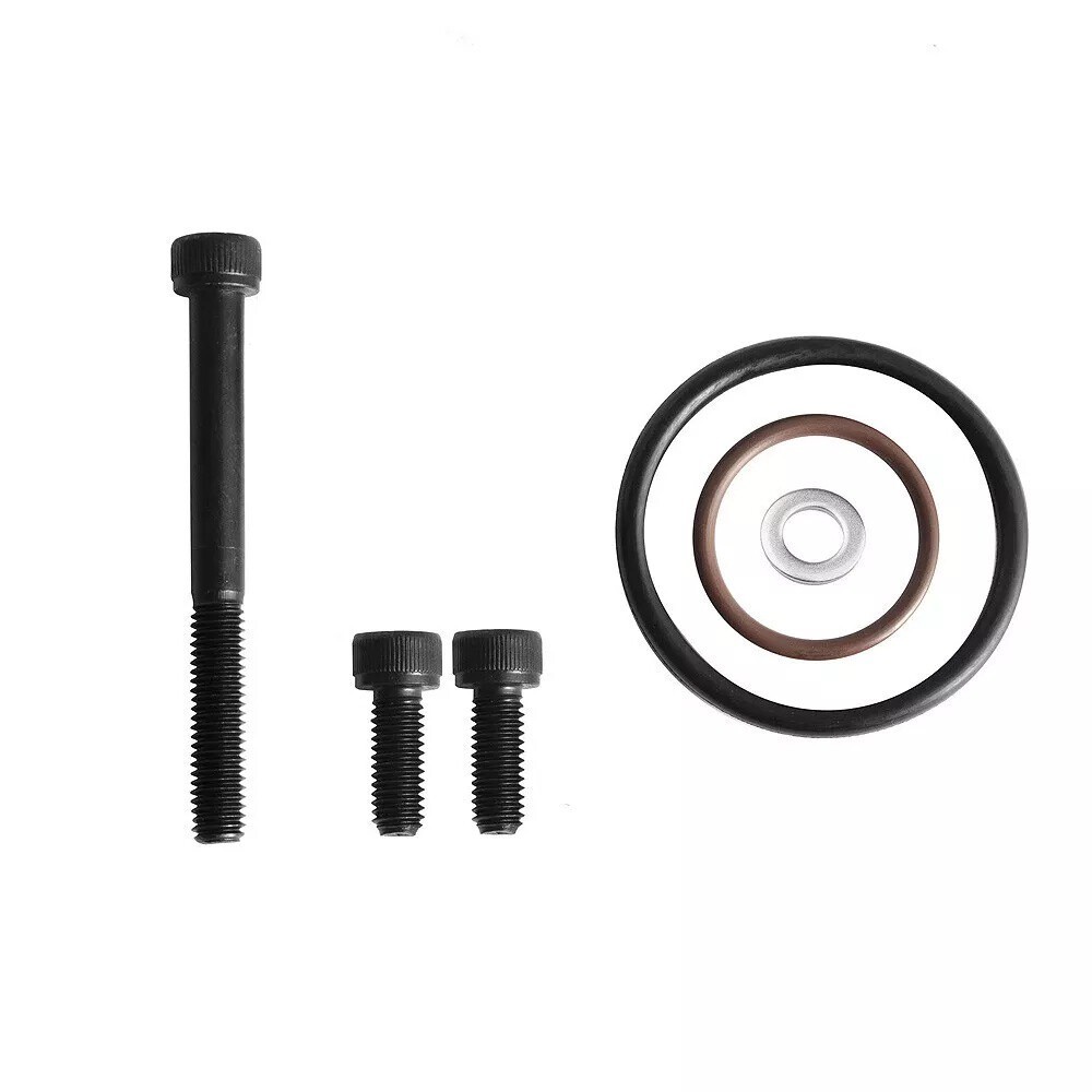 For Ford F250 F350 6.7L Powerstroke 2011-20 Engine Kit CCV PCV Replacement Black