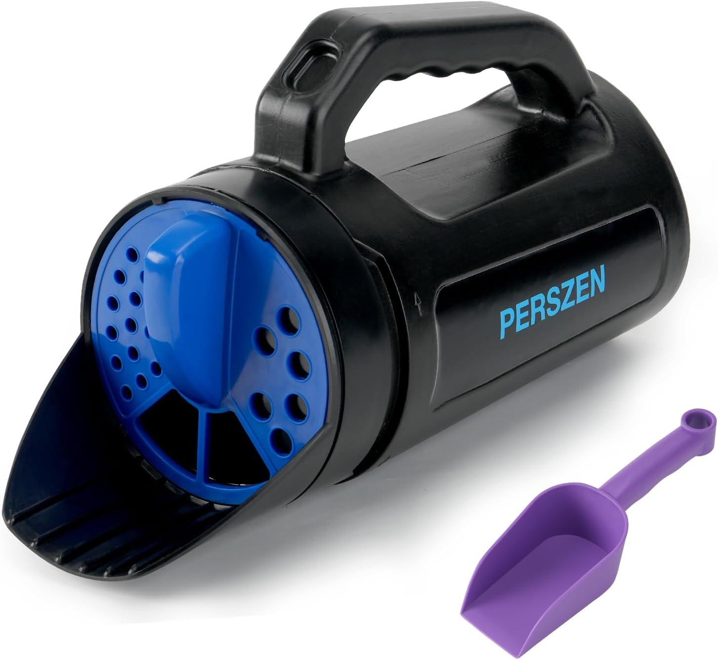 Handheld Spreader for Fertilizer, Grass Seed and Ice Melt, Multi-Use Seed Spread