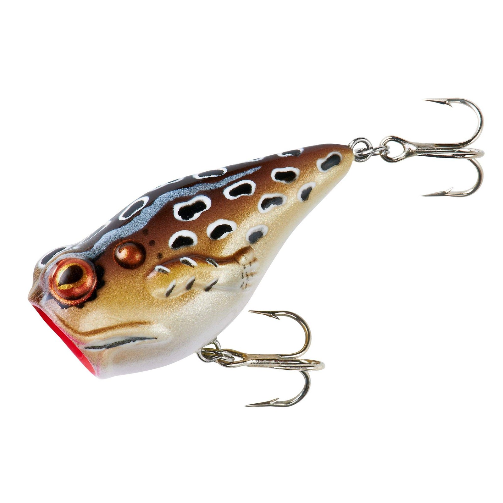 Rebel Pop'N Frog Fishing Lure, Cricket Frog, 1 7/8 inches 1 7/8",