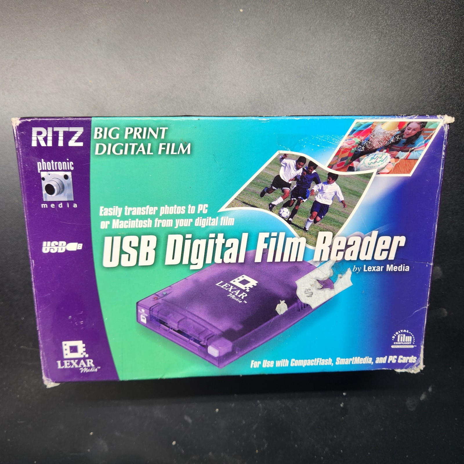 Lexar RW007-001 CompactFlash/SmartMedia/PC Card USB Reader