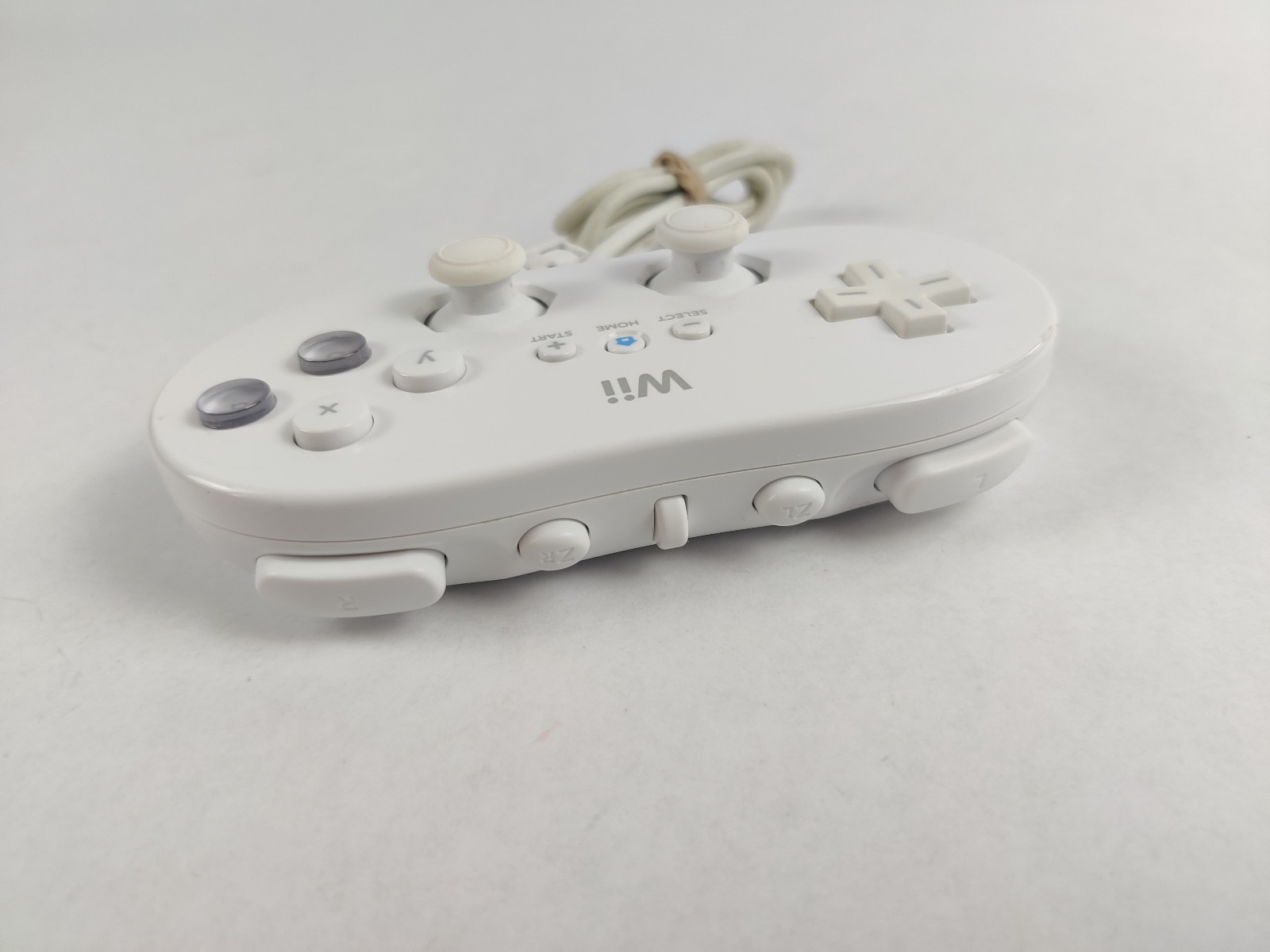 Nintendo Wii Classic Pro Controller RVL-005 White Gamepad OEM