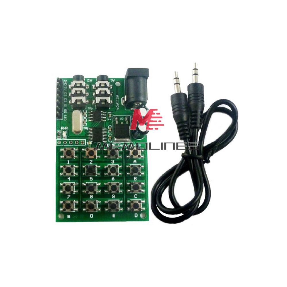 Keypad DTMF Generator Module Audio Encoder Transmitter Module for Arduino UNO