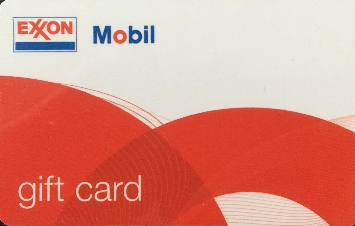 Exxon Mobil gasoline gift card $200