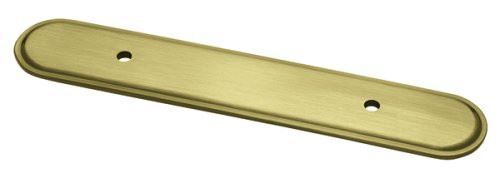 Pull Backplate - Antique Brass 3"
