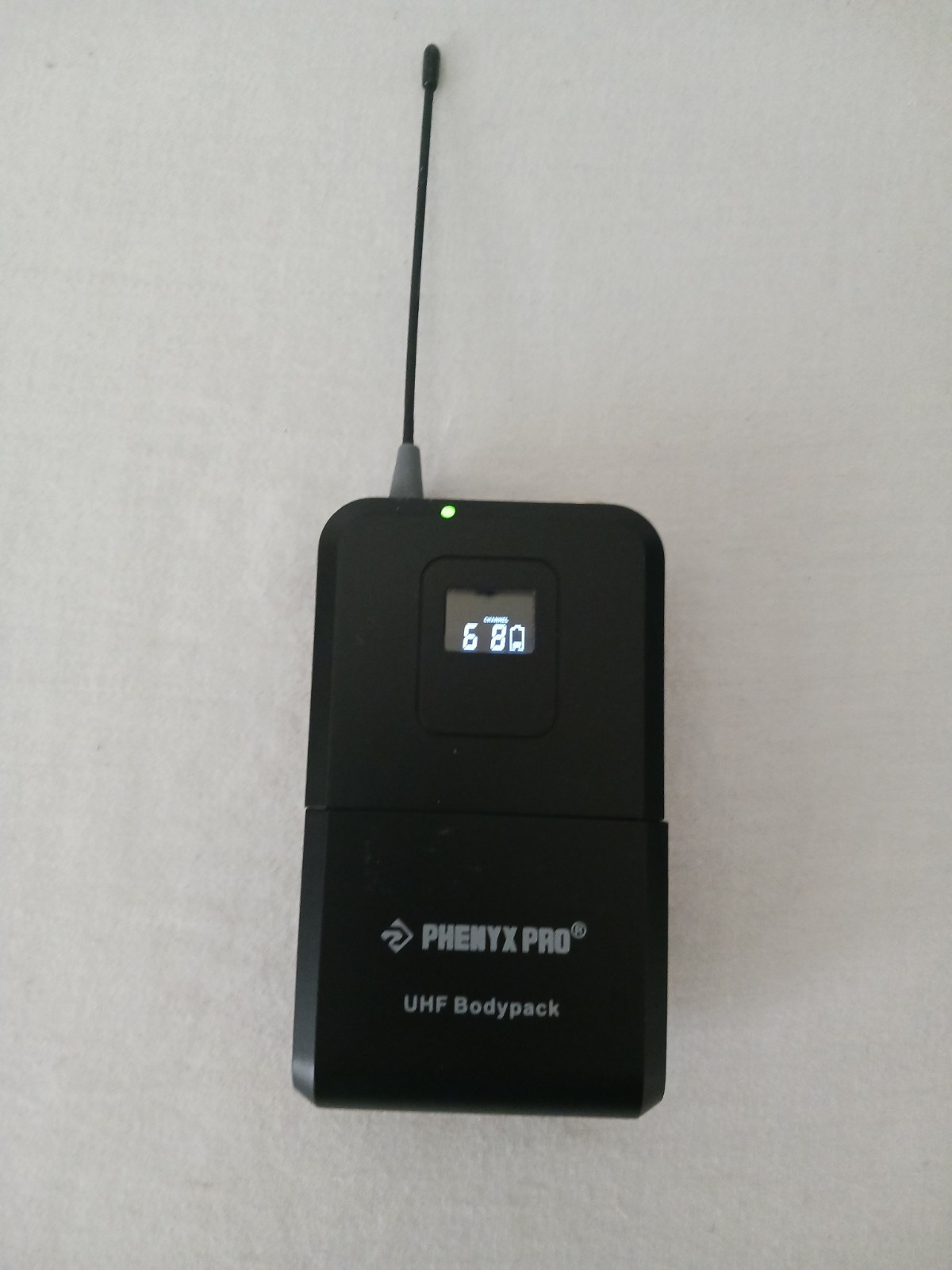 Phenyx Pro UHF Wireless Bodypack Transmitter Mute PWB-7  for PTU-71/PTU-7000/PTU