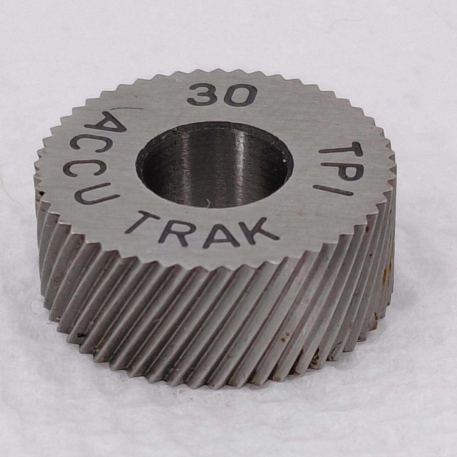 Accu Trak 30 TPI Knurling Wheel  5/8" Wide  X  1/4" Tall  X  1/4" Center